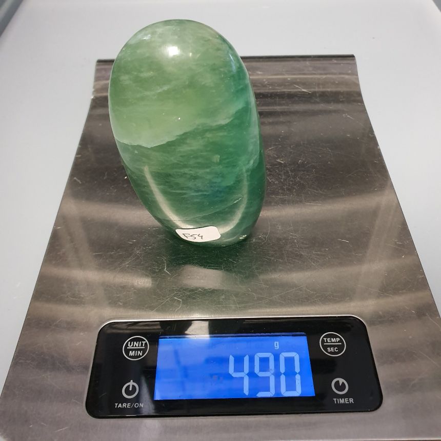 Fluorite - Pierre polie 490gr