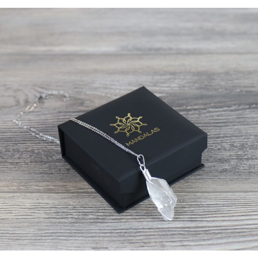 Lury - Pendentif Cristal de Roche