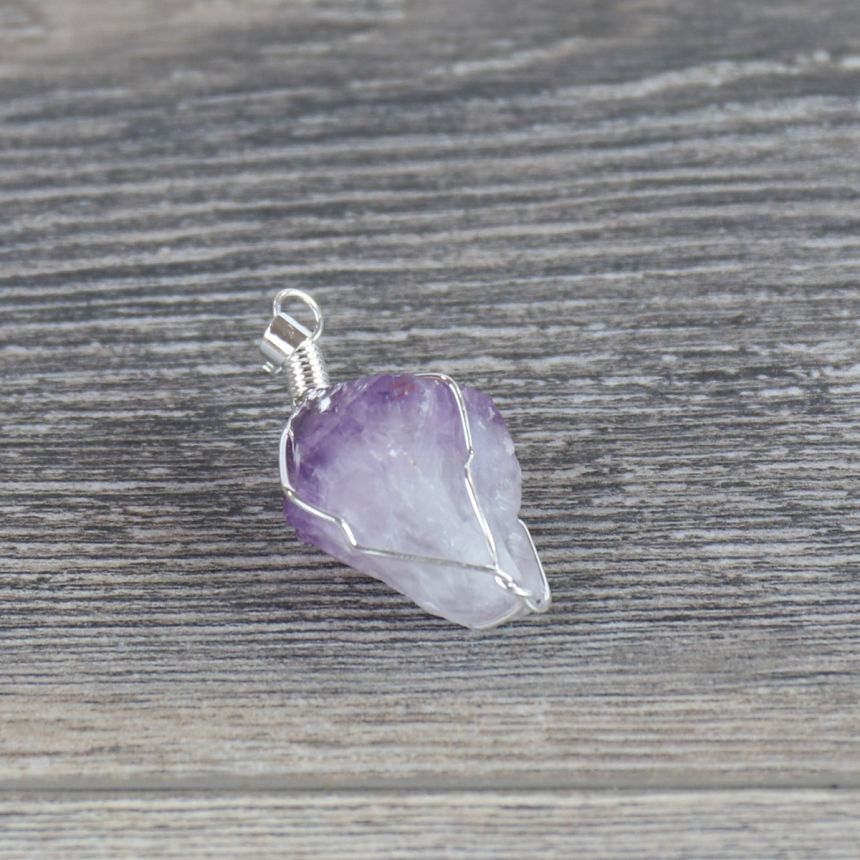 Loren - Pendentif Amethyste