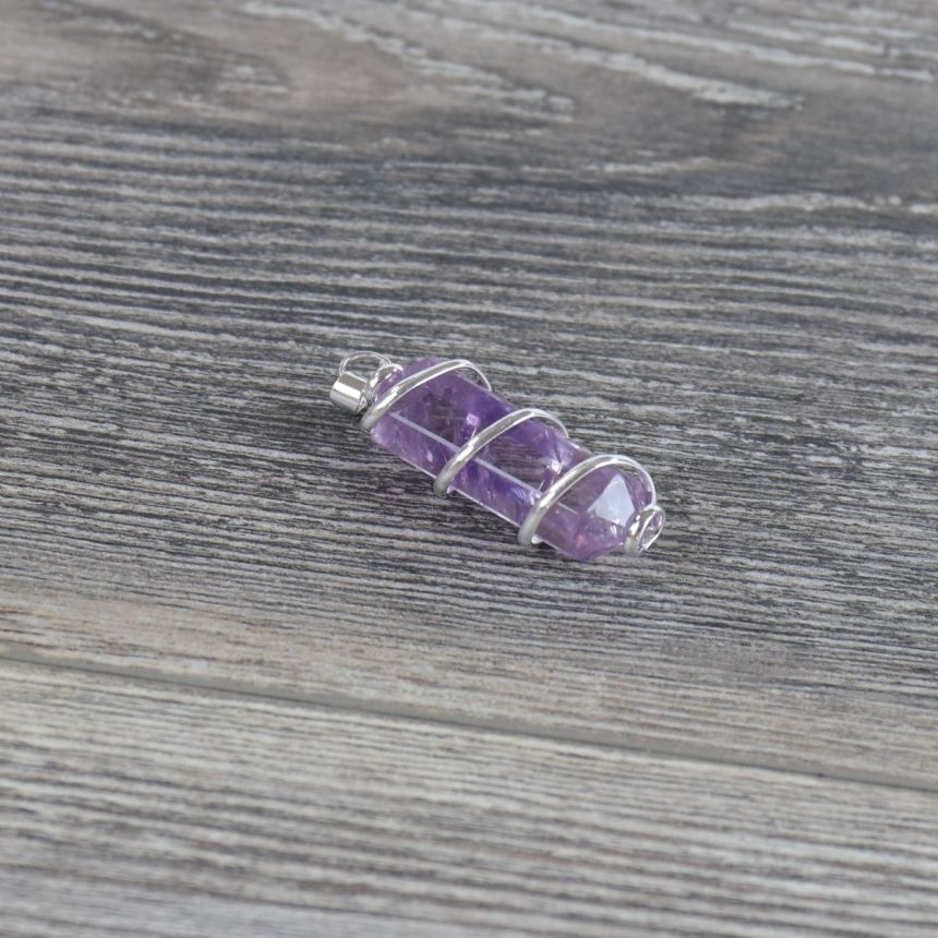 Pietro - Pendentif Amethyste